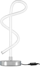 Modern LED Table Lamp, 3 Color Temperatures, Dimmable Spiral Desk Lamp Home