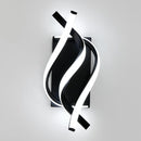 Modern Spiral LED Wall Sconce, 21W 6500K Cool White Indoor Wall Light Decor