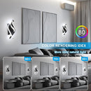 Modern Spiral LED Wall Sconce, 21W 6500K Cool White Indoor Wall Light Decor