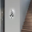 Modern Spiral LED Wall Sconce, 21W 6500K Cool White Indoor Wall Light Decor