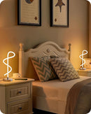 Modern LED Table Lamp, 3 Color Temperatures, Dimmable Spiral Desk Lamp Home